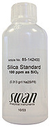 Silica standard solution 100ppm, bottle with 100ml