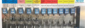 Power station wet rack